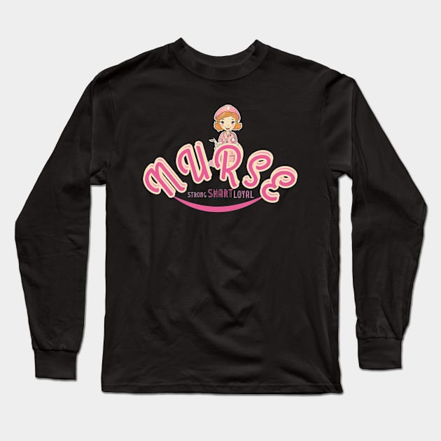 nurse Long Sleeve T-Shirt by samsamteez